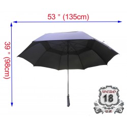 39in. Double Deck Stick Umbrella